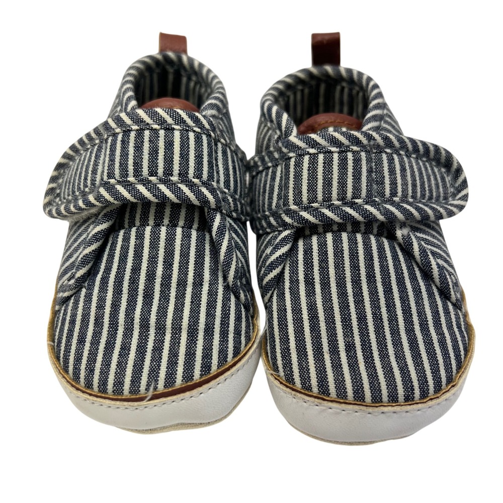 OshKosh b'gosh Shoes Sneakers Striped Hook and Loop Size 2